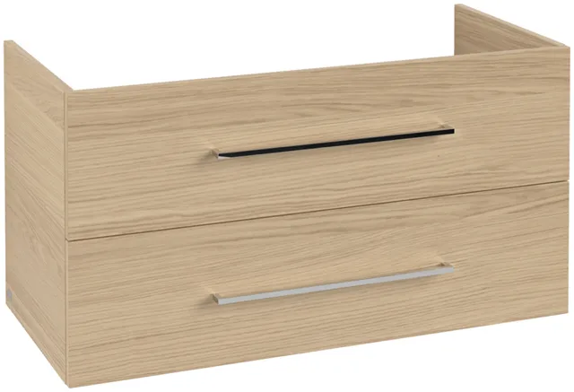 Villeroy & Boch Waschtischunterschrank „Avento“ für Schrankwaschtisch 980 × 514 × 452 mm Nordic Oak, Soft Closing