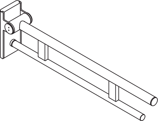 HEWI Stützklappgriff „System 900“