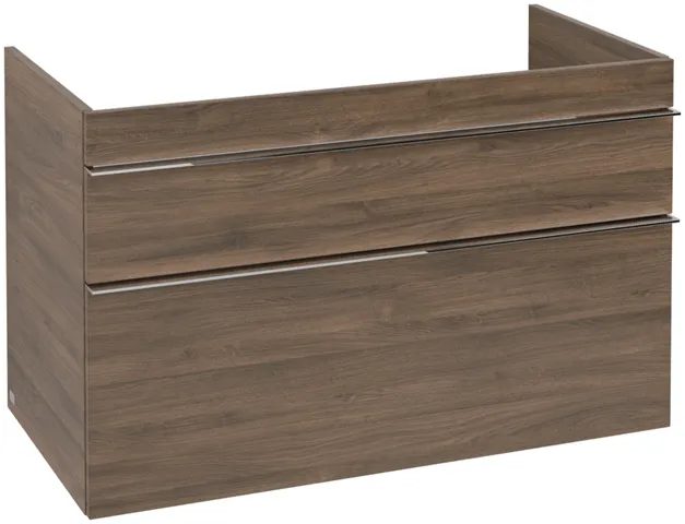 Villeroy & Boch Waschtischunterschrank „Venticello“ für Schrankwaschtisch 95,3 × 59 × 50,2 × 50,2 cm Arizona Oak, mittig