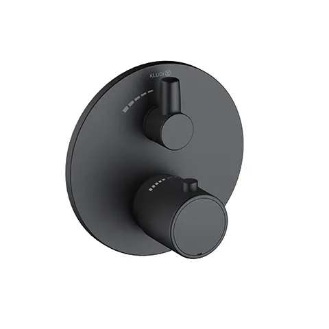 Kludi Unterputz-Armatur „KLUDI ZENTA SL“ in Mattschwarz (≈ RAL 9011) Kludi Unterputz-Armatur „KLUDI ZENTA SL“ in Mattschwarz (≈ RAL 9011)