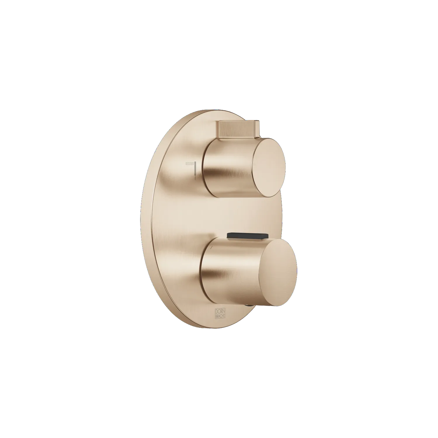 Dornbracht UP-Thermostat mit Zweiwege-Mengenregulierung Light Gold gebürstet