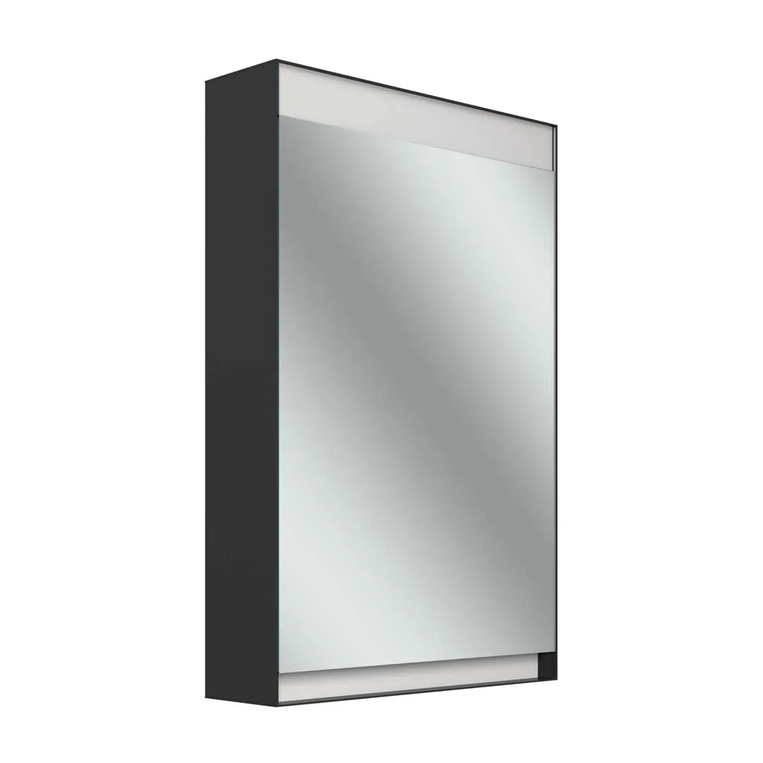 Schneider Spiegelschrank „FILOHCL“ in schwarz matt Schneider Spiegelschrank „FILOHCL“ in schwarz matt