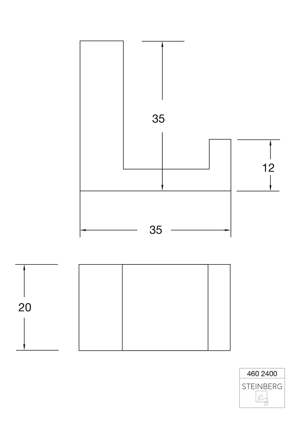 Serie 460 Handtuchhaken Serie 460 Handtuchhaken