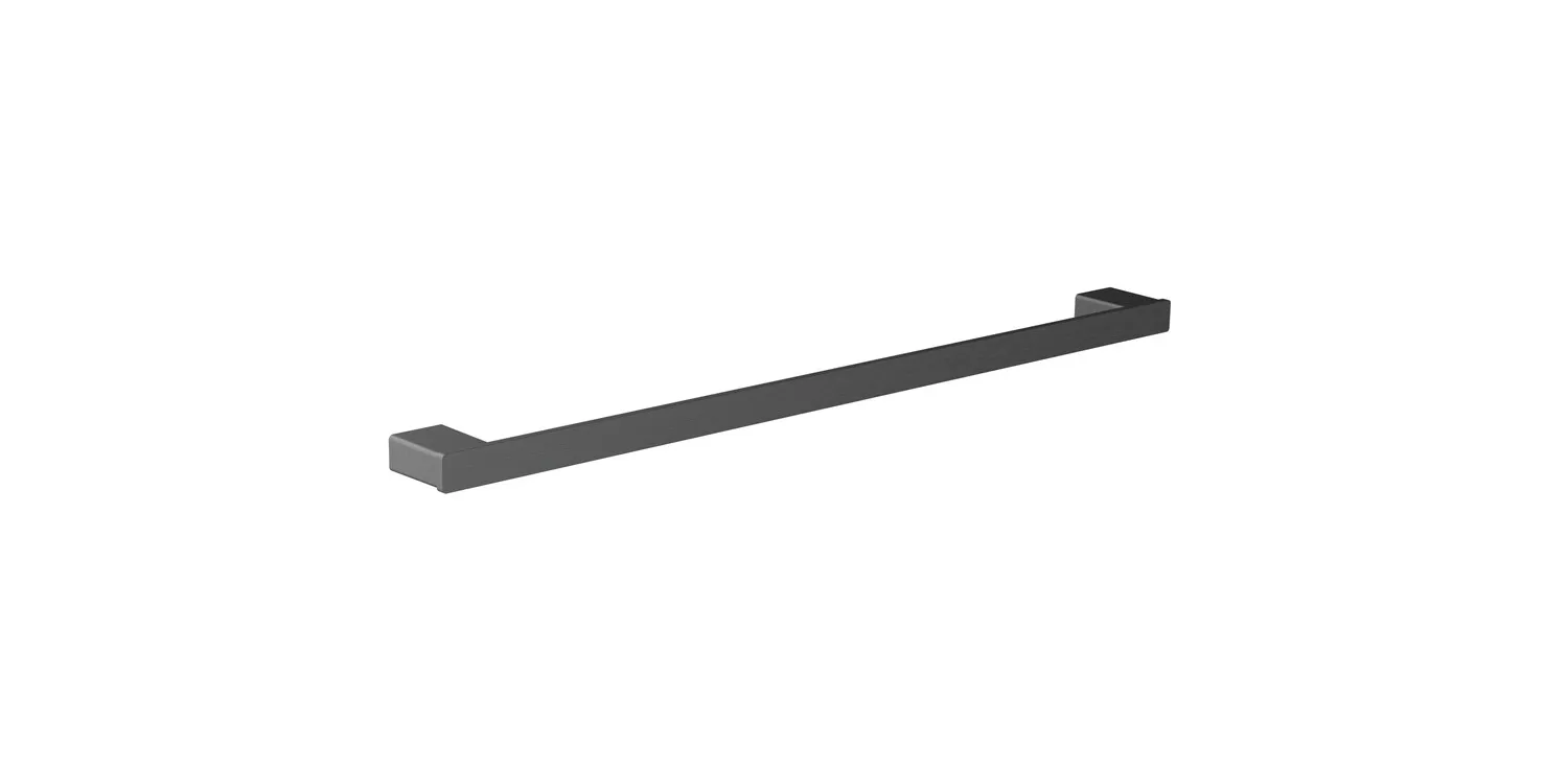 loft Badetuchhalter800mm, schwarz/chrom