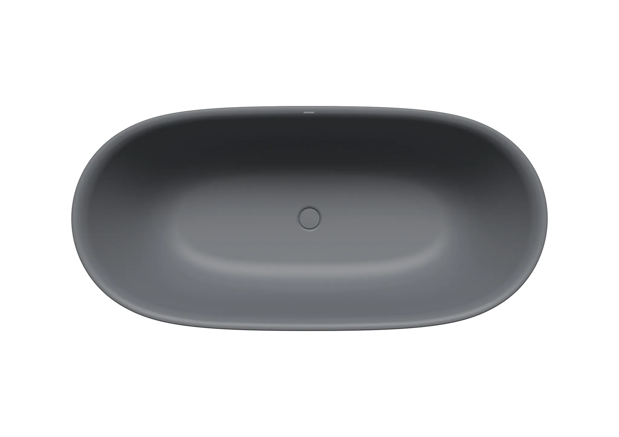 Kaldewei Badewanne „Meisterstück Oyo Duo“ freistehend 1630 × 770 mm, Mittelablauf ohne Überlauf, in cool grey 70 Kaldewei Badewanne „Meisterstück Oyo Duo“ freistehend 1630 × 770 mm, Mittelablauf ohne Überlauf, in cool grey 70