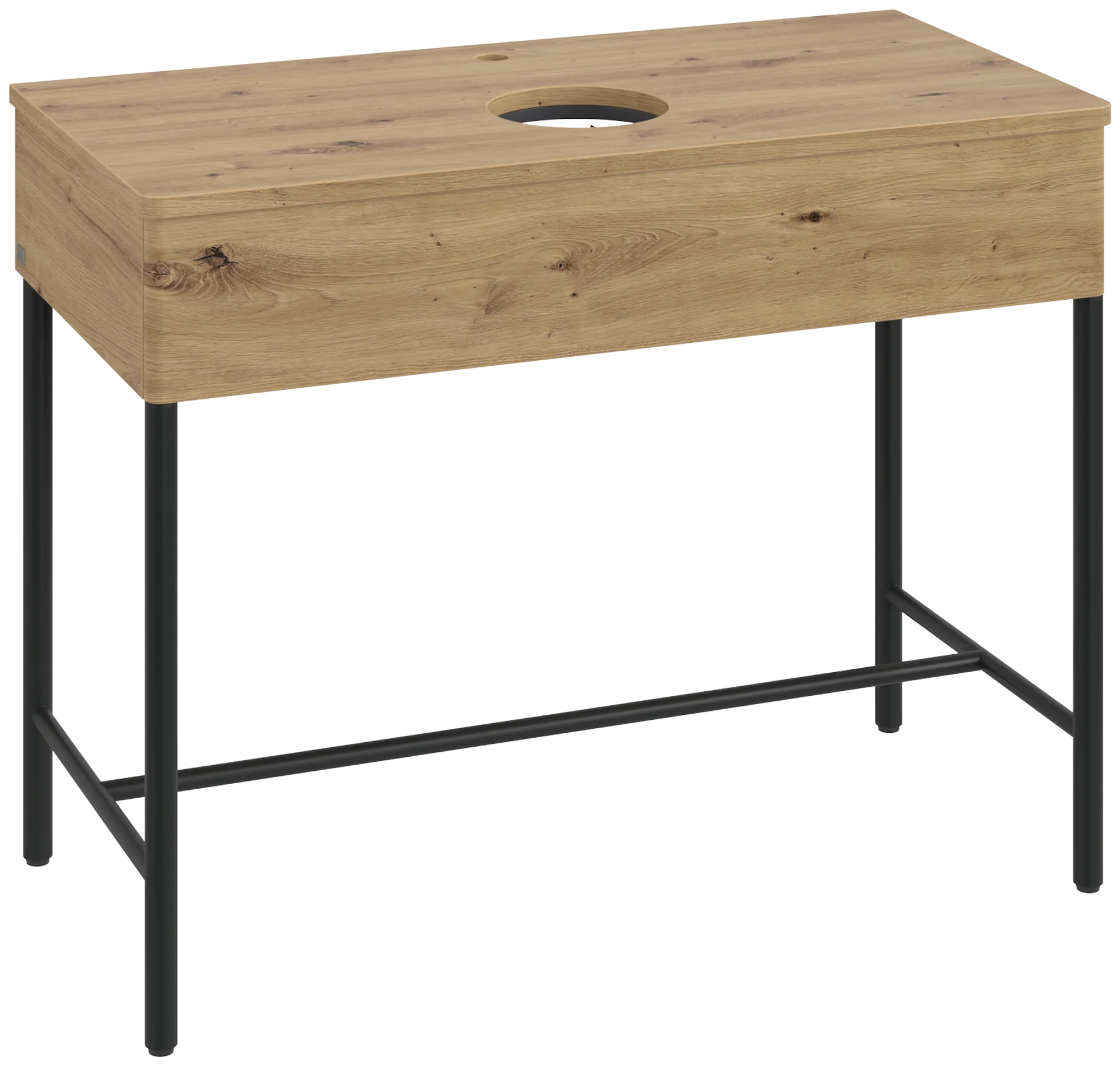 Villeroy & Boch Waschbeckenunterschrank Artis L61051, Eckig Oak Natural Touch, 1000x782x500mm, mit Beleuchtung und Push-to-open Funktion Villeroy & Boch Waschbeckenunterschrank Artis L61051, Eckig Oak Natural Touch, 1000x782x500mm, mit Beleuchtung und Push-to-open Funktion