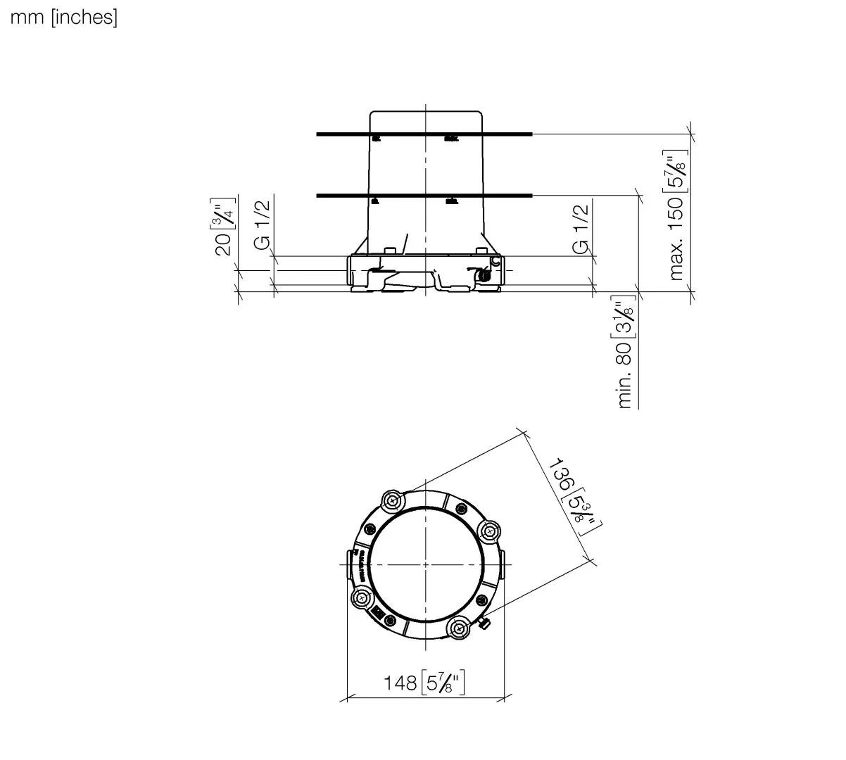 UP-Bodenbefestigung SERIENNEUTRAL 35945970 UP-Bodenbefestigung SERIENNEUTRAL 35945970