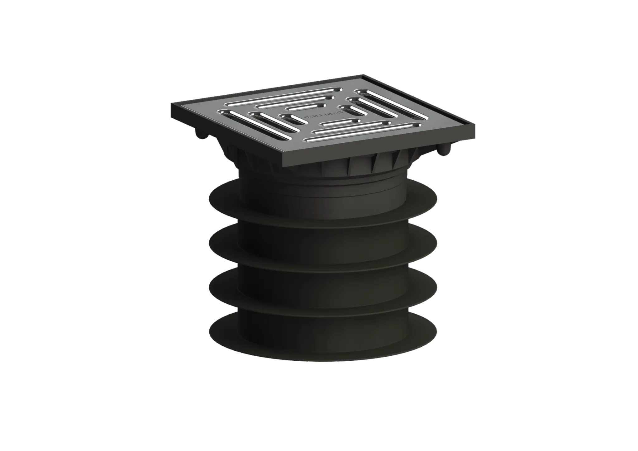 Bodenablauf Pronto K, DN 125, 120 x 120 mm