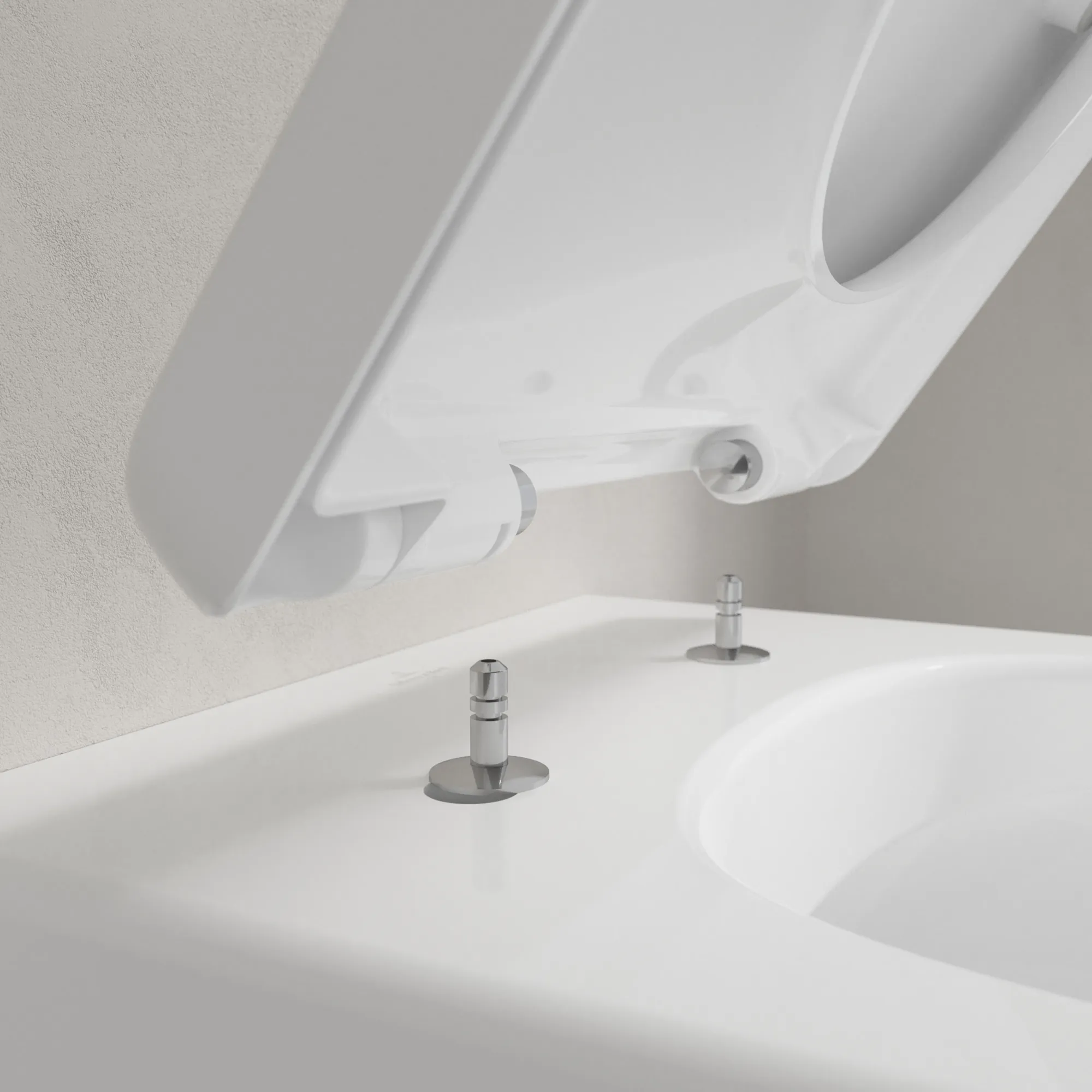 Villeroy & Boch WC-Sitz „Architectura“ 41,8 × 51 × 5,1 cm in Weiß Alpin, Quick Release, Soft Closing Villeroy & Boch WC-Sitz „Architectura“ 41,8 × 51 × 5,1 cm in Weiß Alpin, Quick Release, Soft Closing
