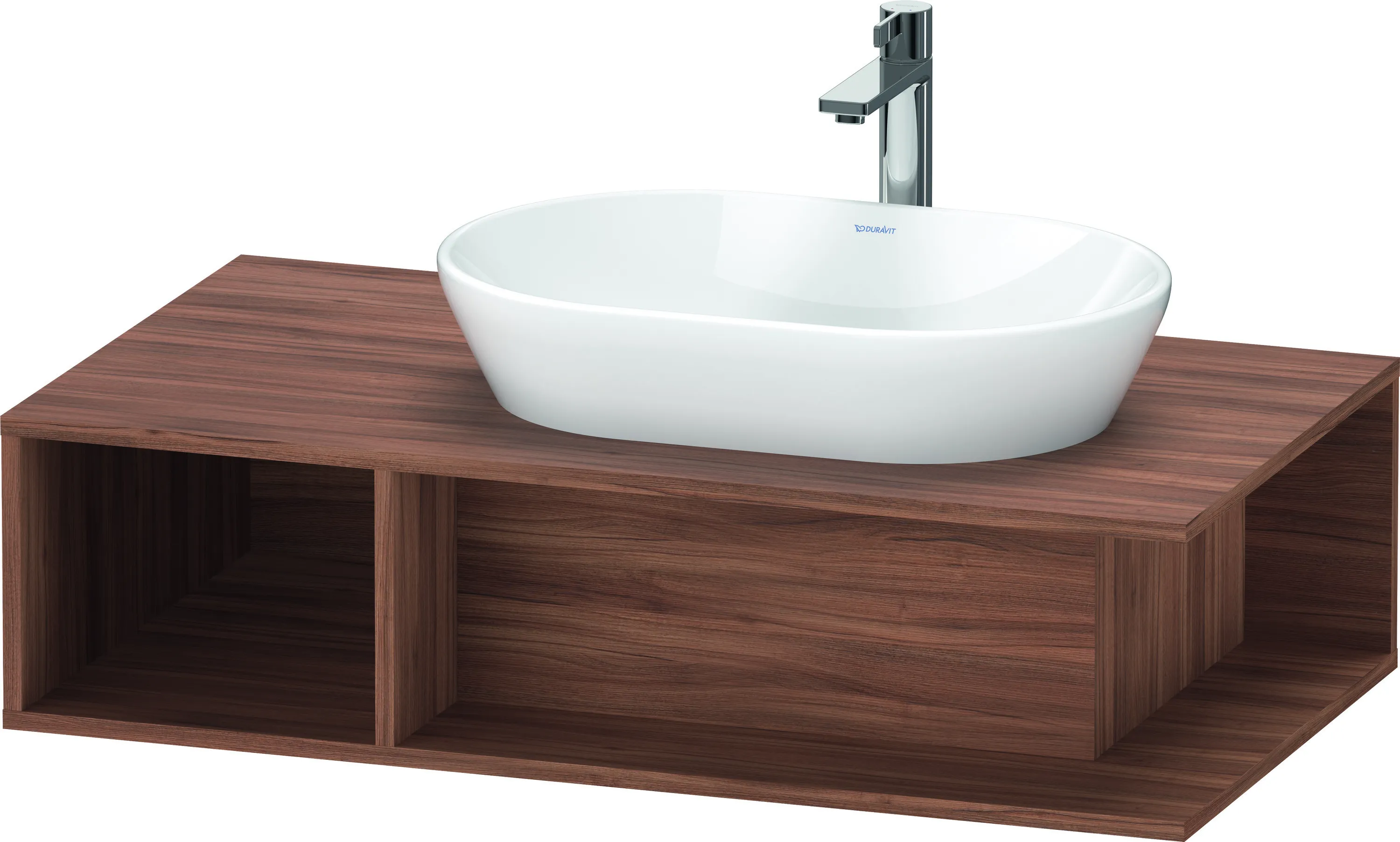 Duravit Waschtischunterschrank wandhängend „D-Neo“ 100 × 26 × 55 cm Nussbaum Natur Duravit Waschtischunterschrank wandhängend „D-Neo“ 100 × 26 × 55 cm Nussbaum Natur