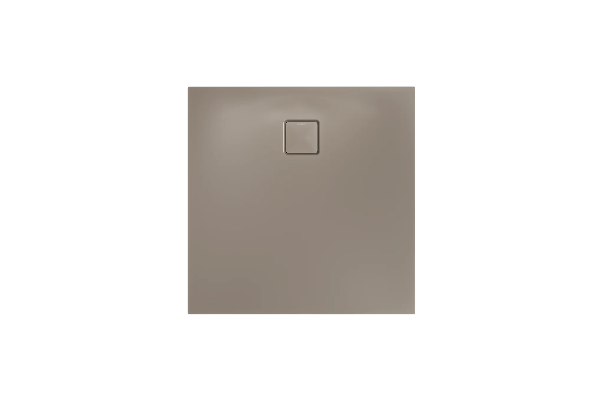 Kaldewei ALUVIA Duschfläche, 1000x1000 mm, warm grey 60, Invisible Grip, SolidLite