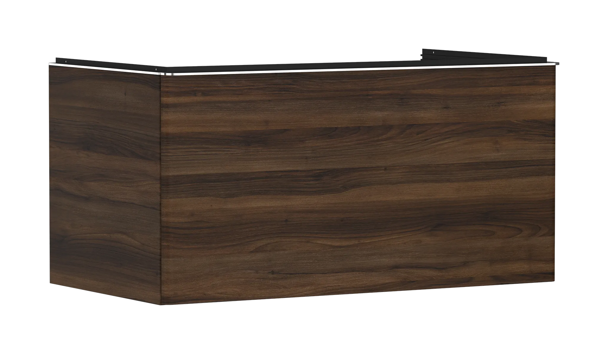 Hansgrohe Xelu Q Waschtischunterschrank Nussbaum Dunkel 980⁄550 mit 1 Schubkasten