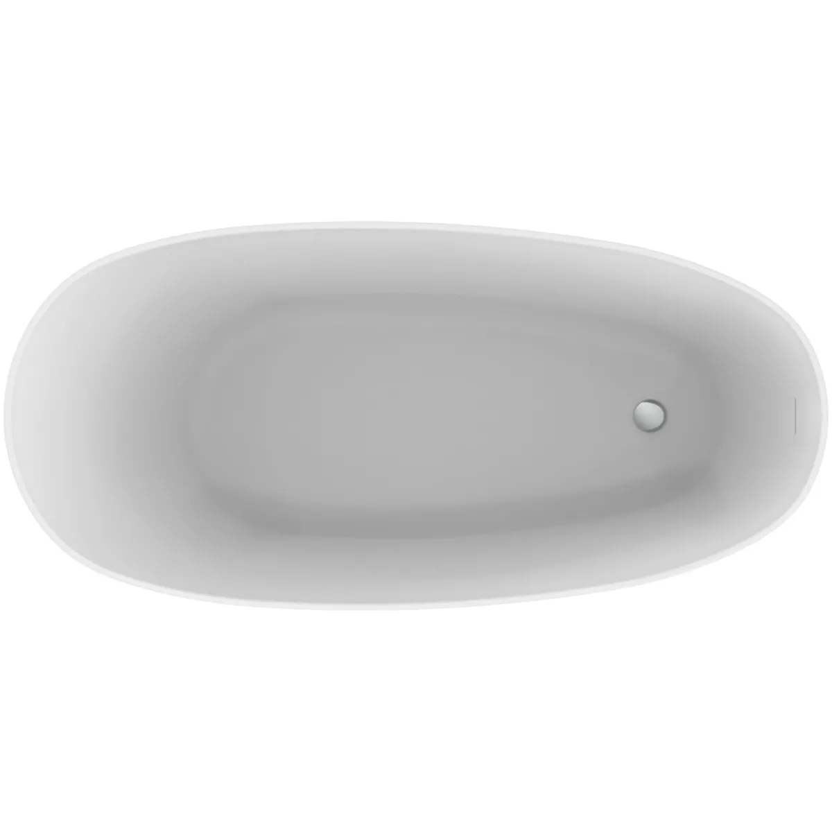Ideal Standard Around K8715V1 Körperform-Badewanne Freistehend Acryl Seidenweiß