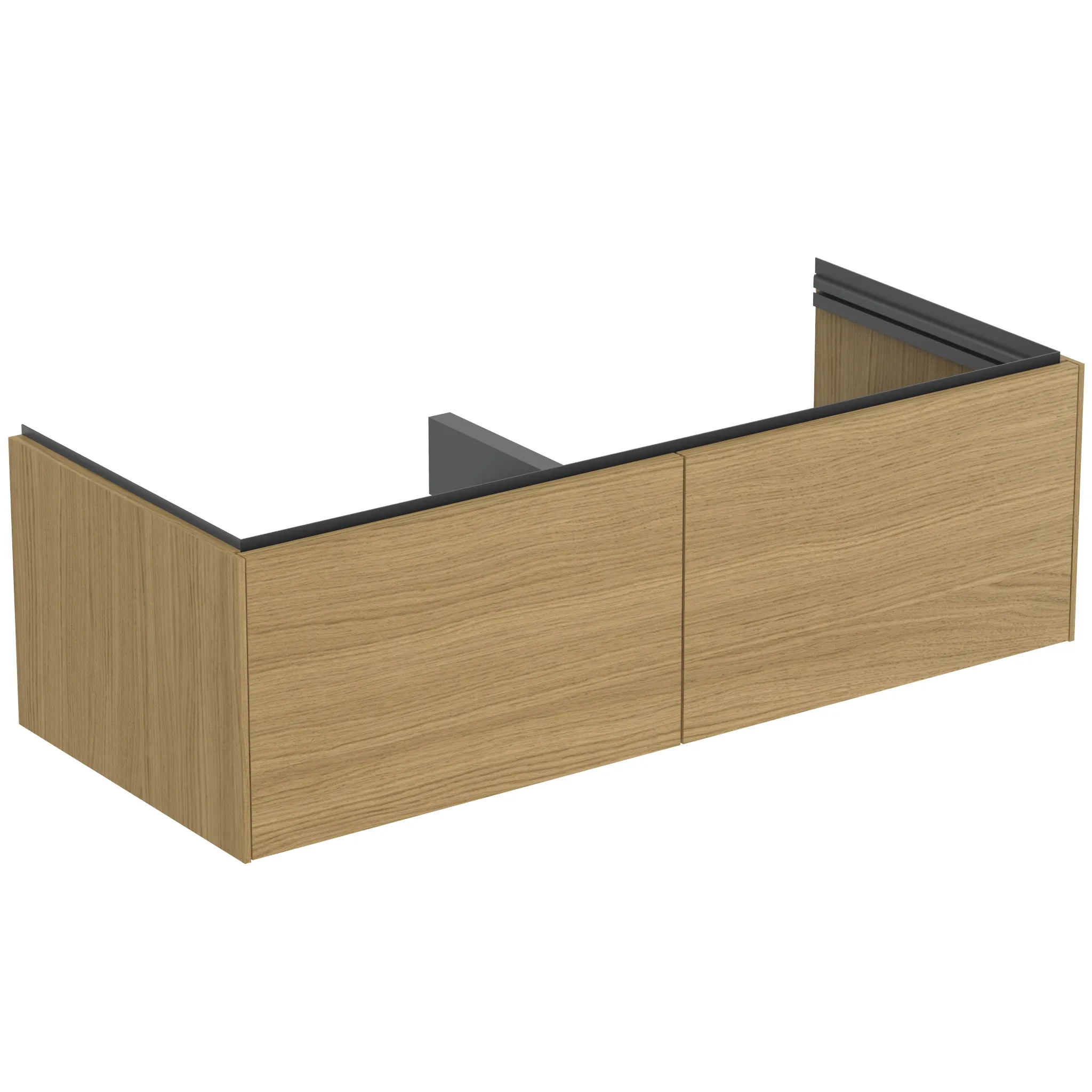 Ideal Standard Möbeldoppelwaschtischunterschrank Conca 1200x505x370mm Eiche hell