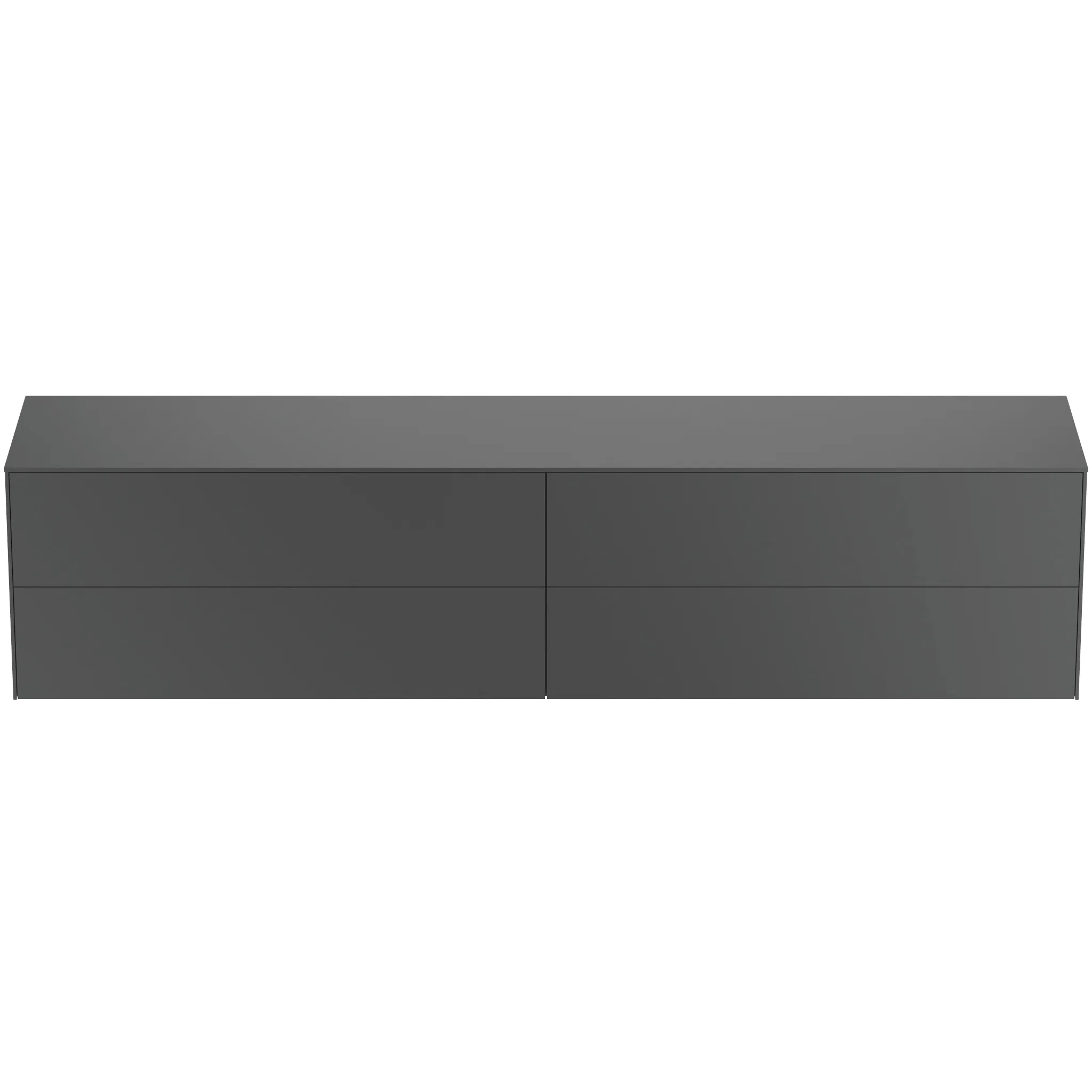 Ideal Standard Waschtischunterschrank Conca, 4 Auszüge, Anthrazit Ideal Standard Waschtischunterschrank Conca, 4 Auszüge, Anthrazit