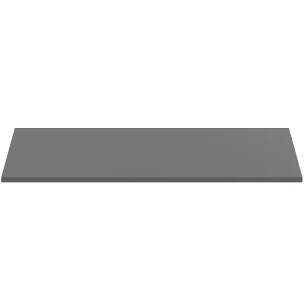 Waschtischplatte i.life B ohne Ausschnitt 1002x506x18mm Weiß matt