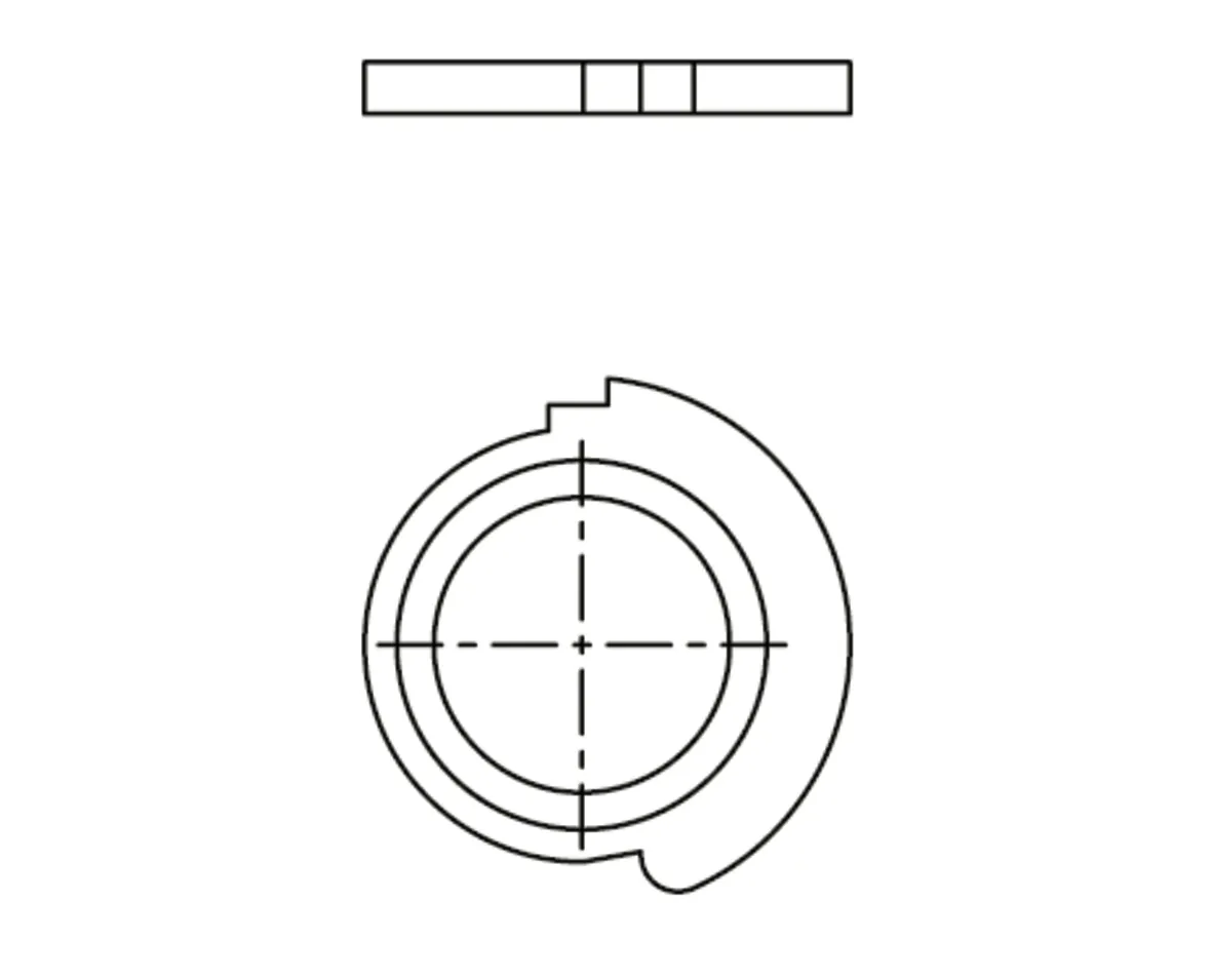 Arretierscheibe Thermostatknopf, Arretierscheibe