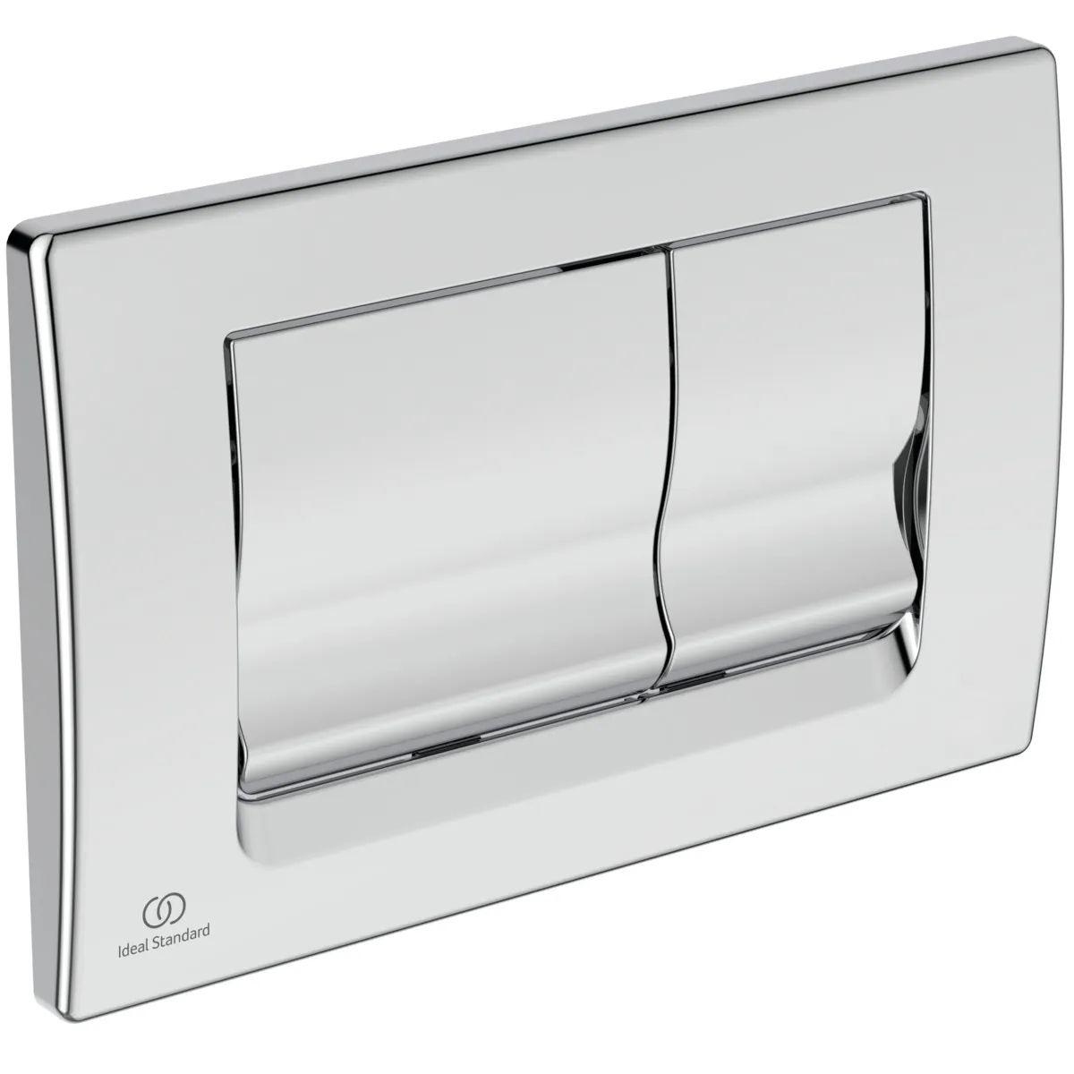 Ideal Standard Solea WC Betätigungsplatte M1, Mechanisch, 2-Mengen-Spültechnik, Chrom