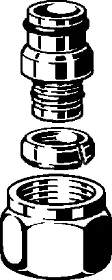 Viega „Sanfix“ Klemmringverschraubung Viega „Sanfix“ Klemmringverschraubung