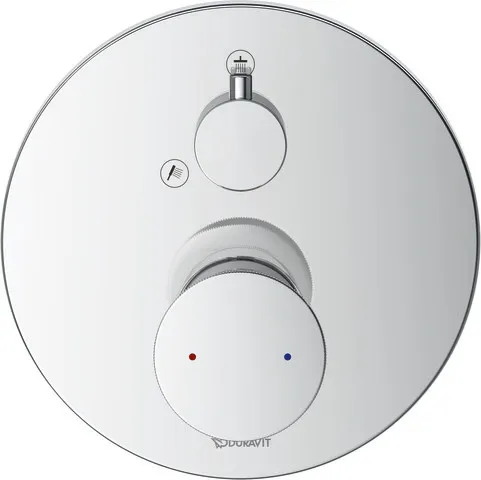 Duravit Unterputz-Armatur „White Tulip“ in Chrom Duravit Unterputz-Armatur „White Tulip“ in Chrom