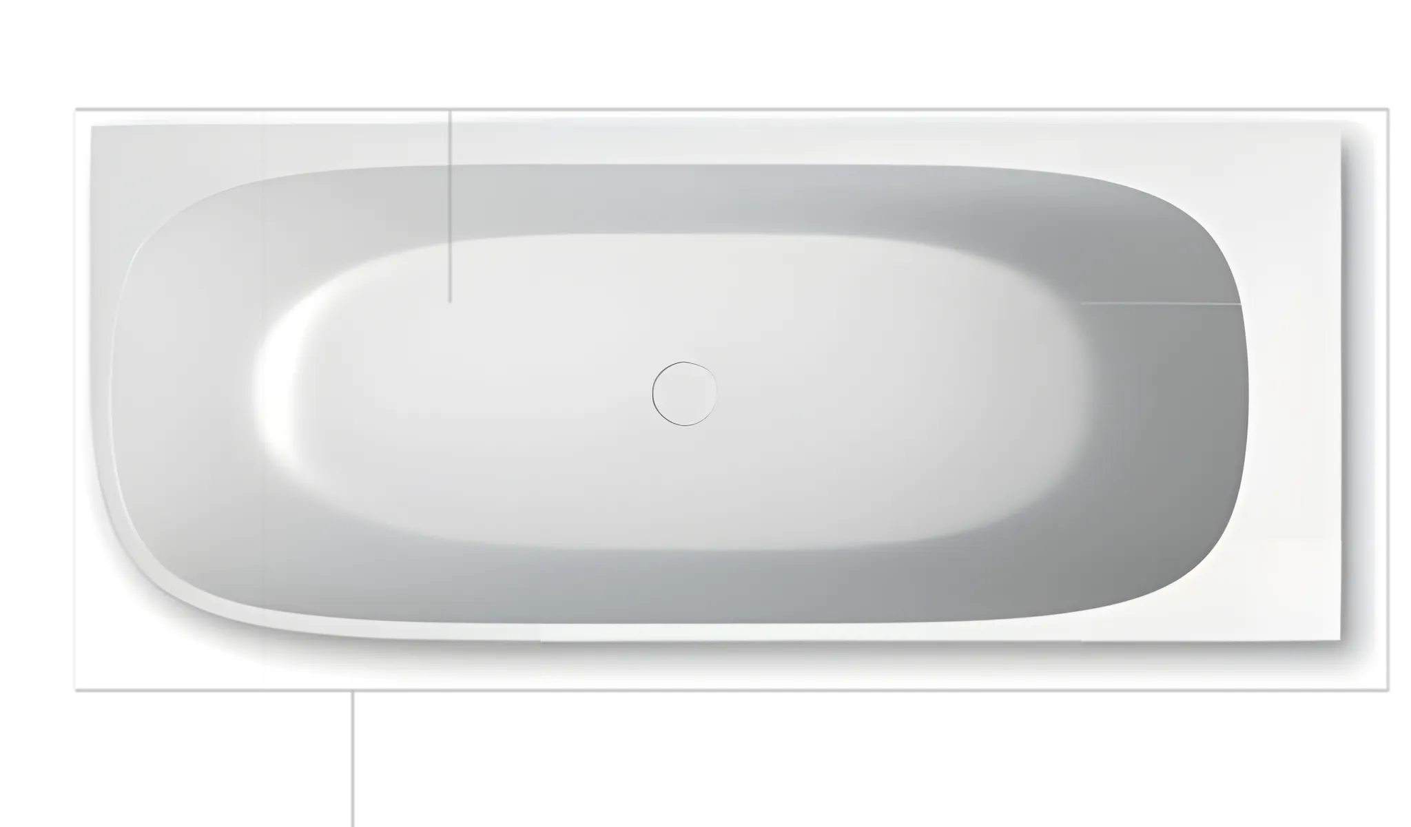 repaBAD Badewanne „Venice F“ 1700 × 700 mm, ,, ,