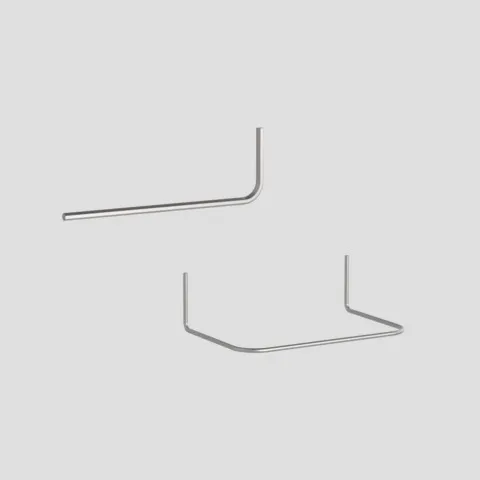 SANIT Klammer und Schlüssel Betätigungsplatte LIS SANIT Klammer und Schlüssel Betätigungsplatte LIS