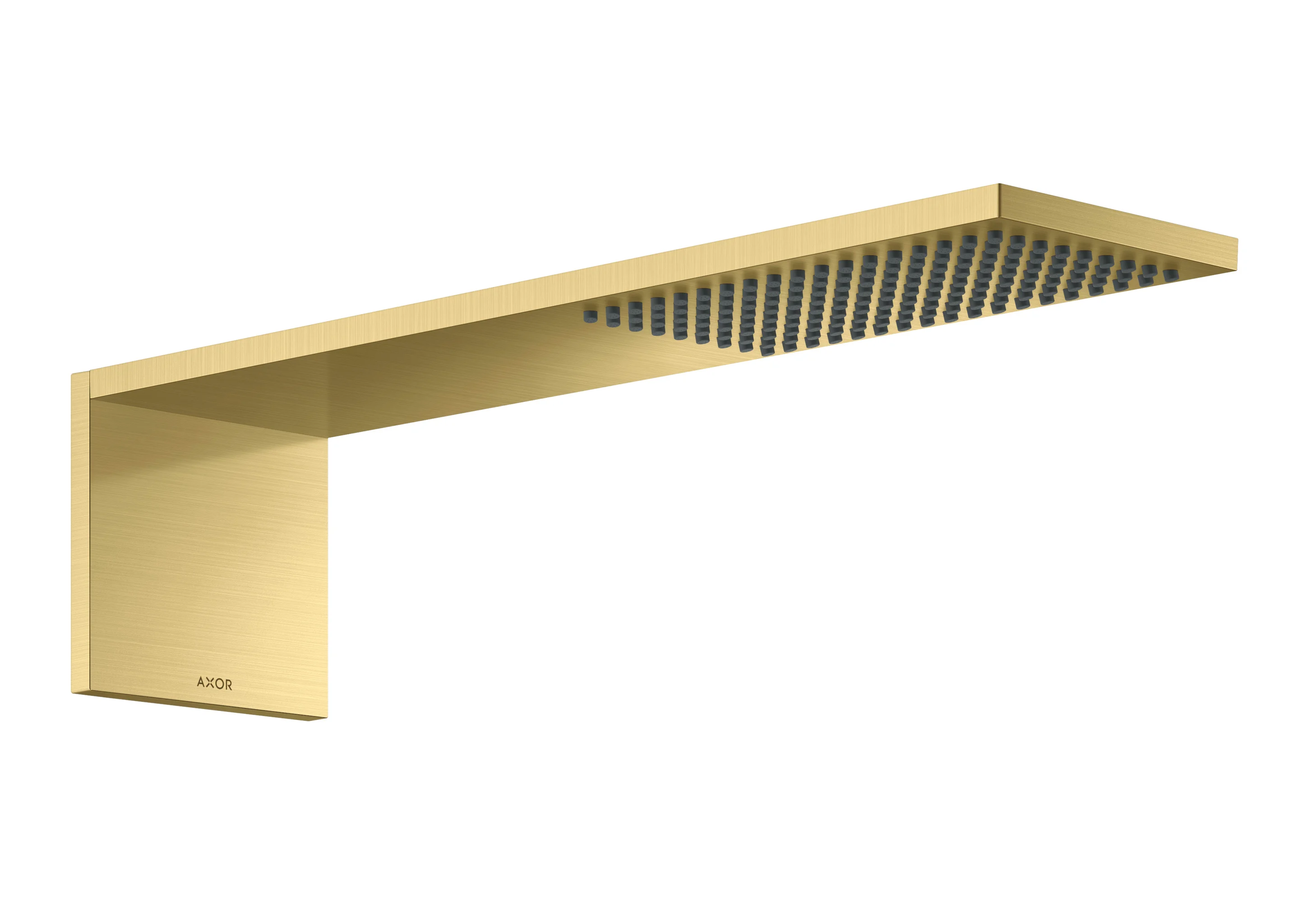 Hansgrohe AXOR ShowerComposition Kopfbrausemodul 1jet BB, 110 x 220 mm, PowderRain Strahlart, 425 mm Ausladung
