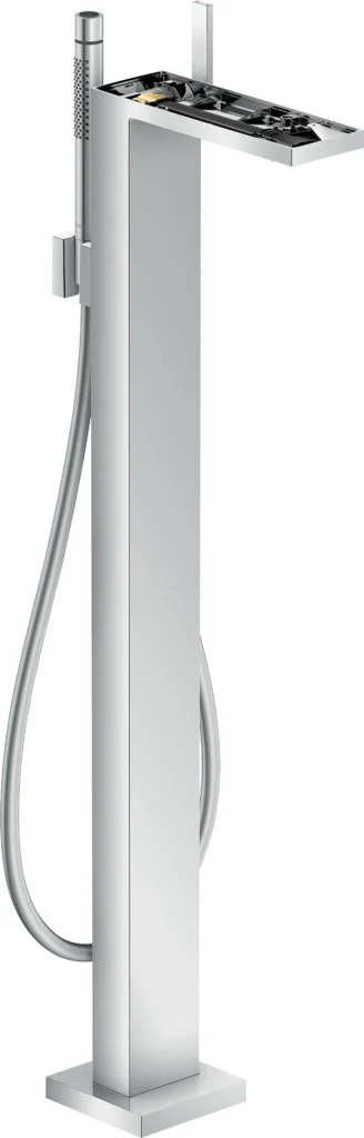 Hansgrohe AXOR MyEdition Einhebel-Wannenmischer bodenstehend, Chrom, Ausladung 196 mm