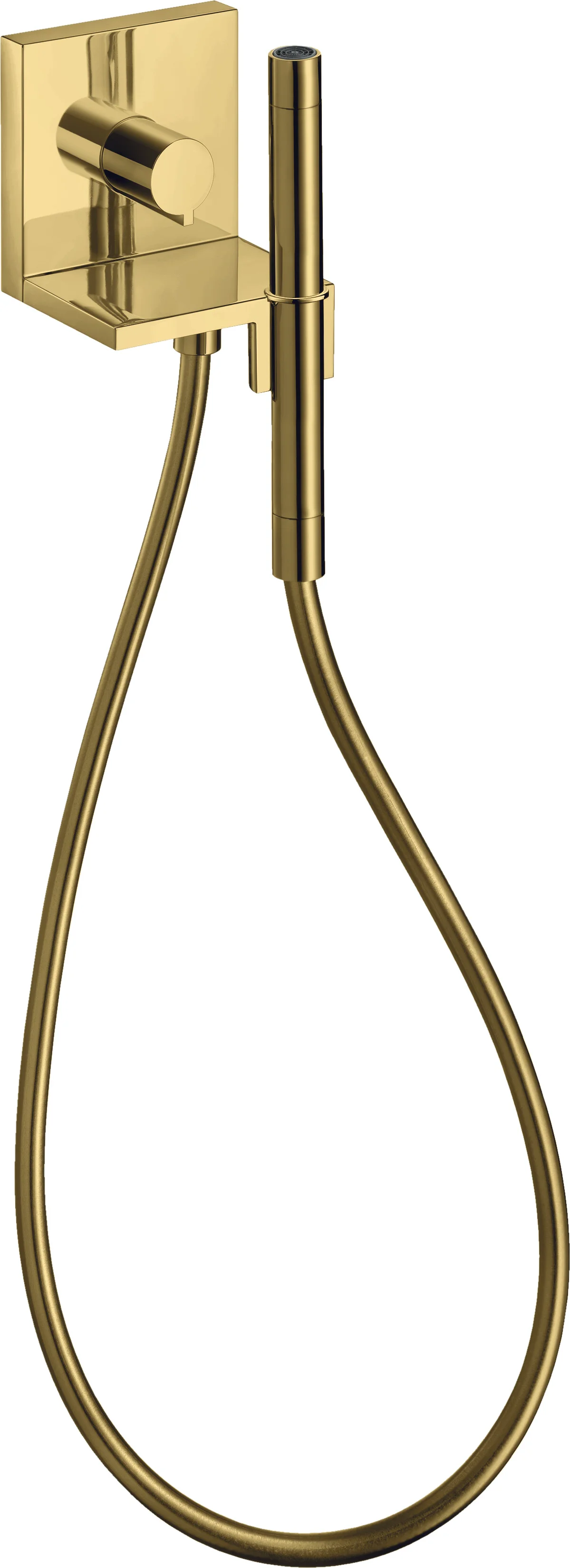 Hansgrohe AXOR ShowerSolutions Handbrausemodul 10651XXX, Polished Gold Optic, DN15, max. Durchfluss 14,5 l/min, Metall