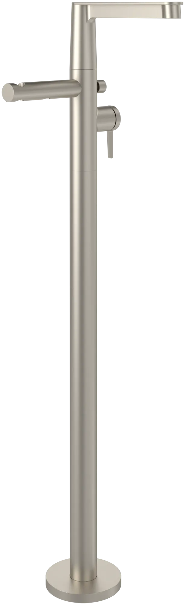 Villeroy & Boch Conum Einhebel-Badewannenarmatur TVT127004000 252x1073x259mm Brushed Nickel Matt
