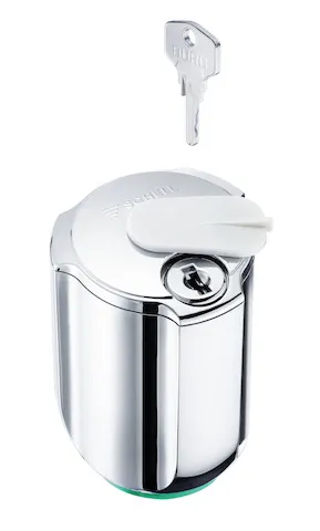 COMFORT-Griff SECUR, abschließbar, chrom COMFORT-Griff SECUR, abschließbar, chrom