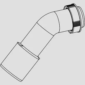 Abgangswinkel mit ueWM Kegel- und Gleitring