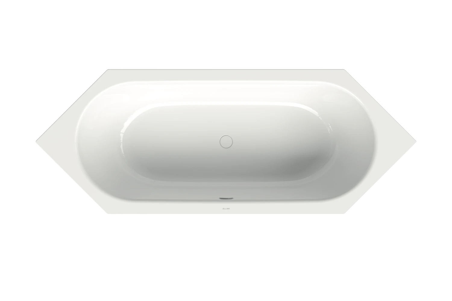 Bette Badewanne „BetteStarlet Hexa“ sechseck 188 × 70 cm in Flanell, mit Überlauf Bette Badewanne „BetteStarlet Hexa“ sechseck 188 × 70 cm in Flanell, mit Überlauf
