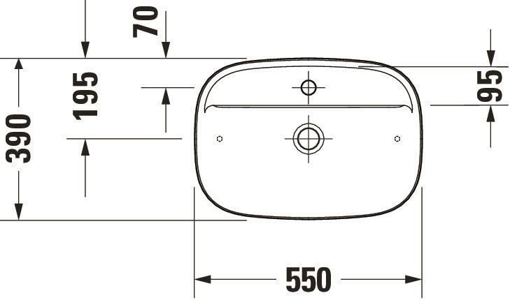 Aufsatzwaschtisch geschliffen „Zencha“ 55 × 39 × 13,5 cm, Hahnlochposition mittig in Weiß Seidenmatt Aufsatzwaschtisch geschliffen „Zencha“ 55 × 39 × 13,5 cm, Hahnlochposition mittig in Weiß Seidenmatt