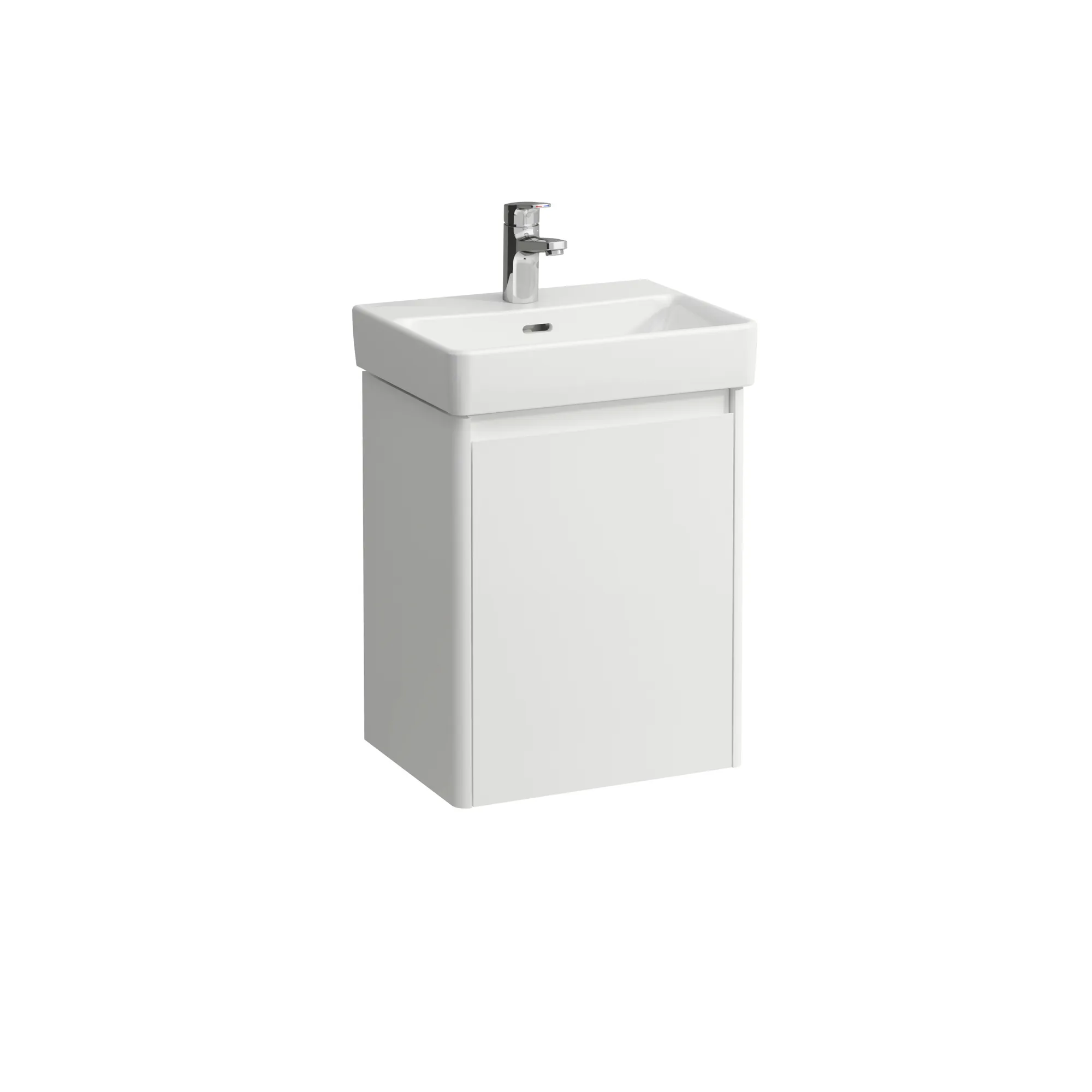 Laufen Waschtischunterbau BASE 2.0 für PRO S 320x422x515 1 Tür links, Griffmulde, Scharnier links, H815961 weiß matt Laufen Waschtischunterbau BASE 2.0 für PRO S 320x422x515 1 Tür links, Griffmulde, Scharnier links, H815961 weiß matt