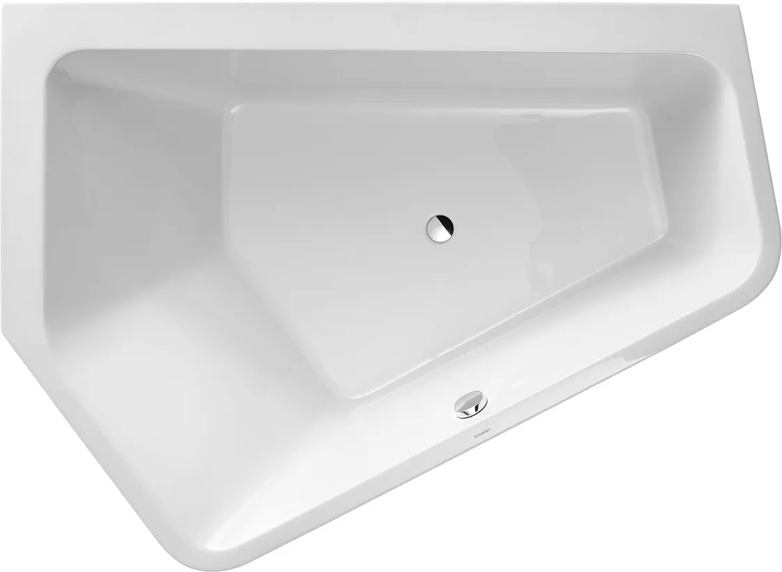 Duravit Badewanne „Paiova 5“ fünfeck 1900 × 1400 mm, links in Weiß Duravit Badewanne „Paiova 5“ fünfeck 1900 × 1400 mm, links in Weiß