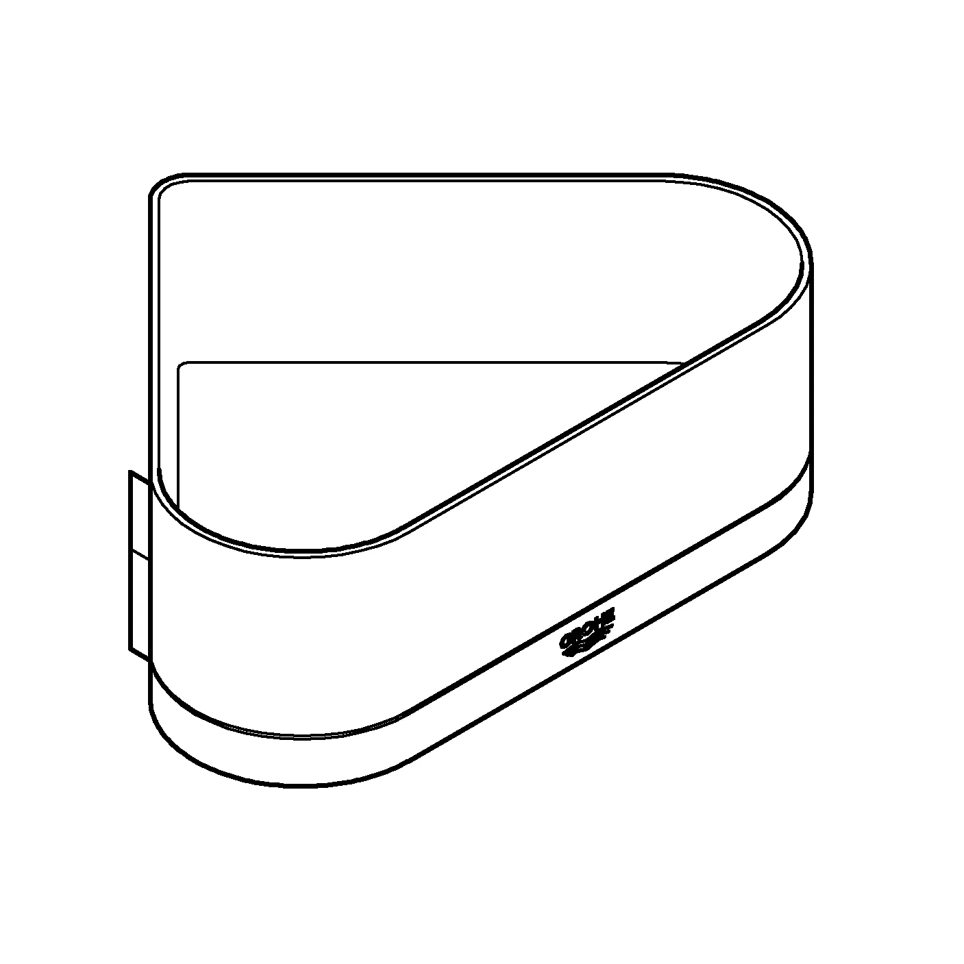 Eck-Duschablage Selection 41038, mit Halterung, Metall / Kunststoff, chrom Eck-Duschablage Selection 41038, mit Halterung, Metall / Kunststoff, chrom