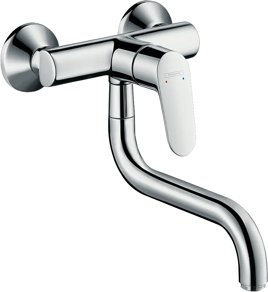 Hansgrohe Focus M41 Einhebel-Küchenmischer, Wandmontage Lowspout, 1jet, Chrom Hansgrohe Focus M41 Einhebel-Küchenmischer, Wandmontage Lowspout, 1jet, Chrom