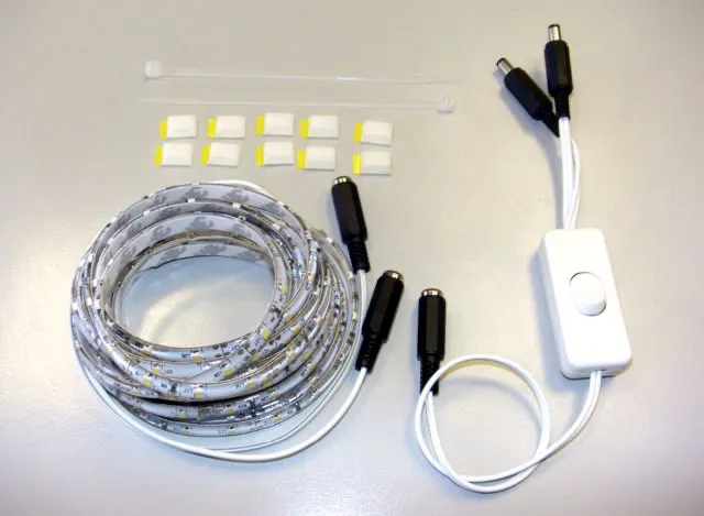 LED-Hinterleuchtung Plawa 2x1800 mm, Warmweiß