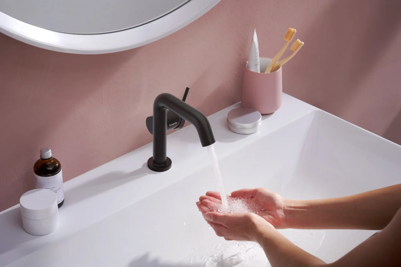Hansgrohe Xelu Q Waschtisch, weiß, 800x480 mm, wandhängend, mit Hahnloch, ohne Überlauf, SmartClean Glasur