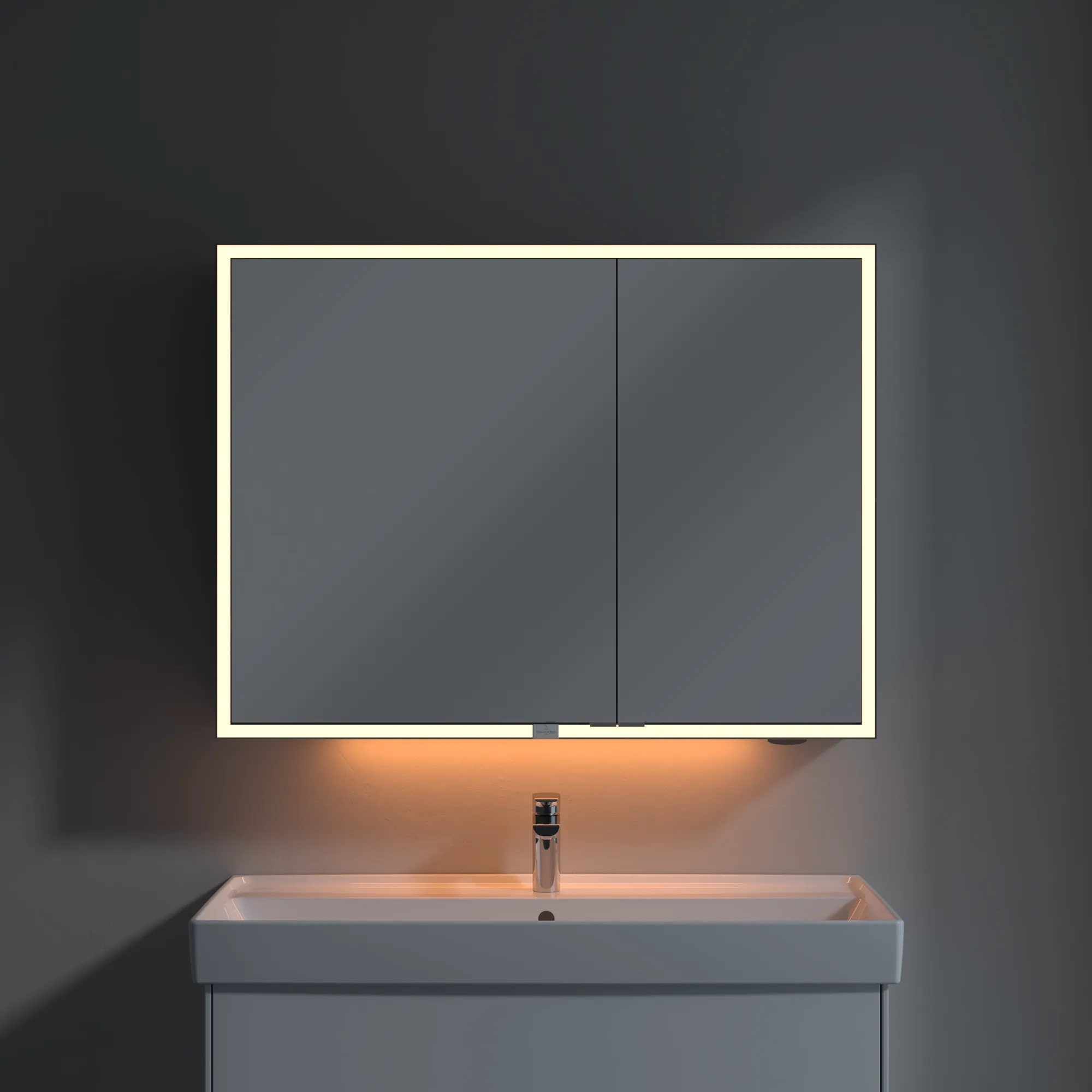 Villeroy & Boch Vorbau-Spiegelschrank „My View Now“ 1000 × 750 × 168 mm in White Matt Villeroy & Boch Vorbau-Spiegelschrank „My View Now“ 1000 × 750 × 168 mm in White Matt