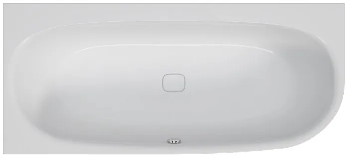 Hoesch Badewanne „iSensi“ eck, asymmetrisch 160 × 75 cm, links in Weiß Hoesch Badewanne „iSensi“ eck, asymmetrisch 160 × 75 cm, links in Weiß