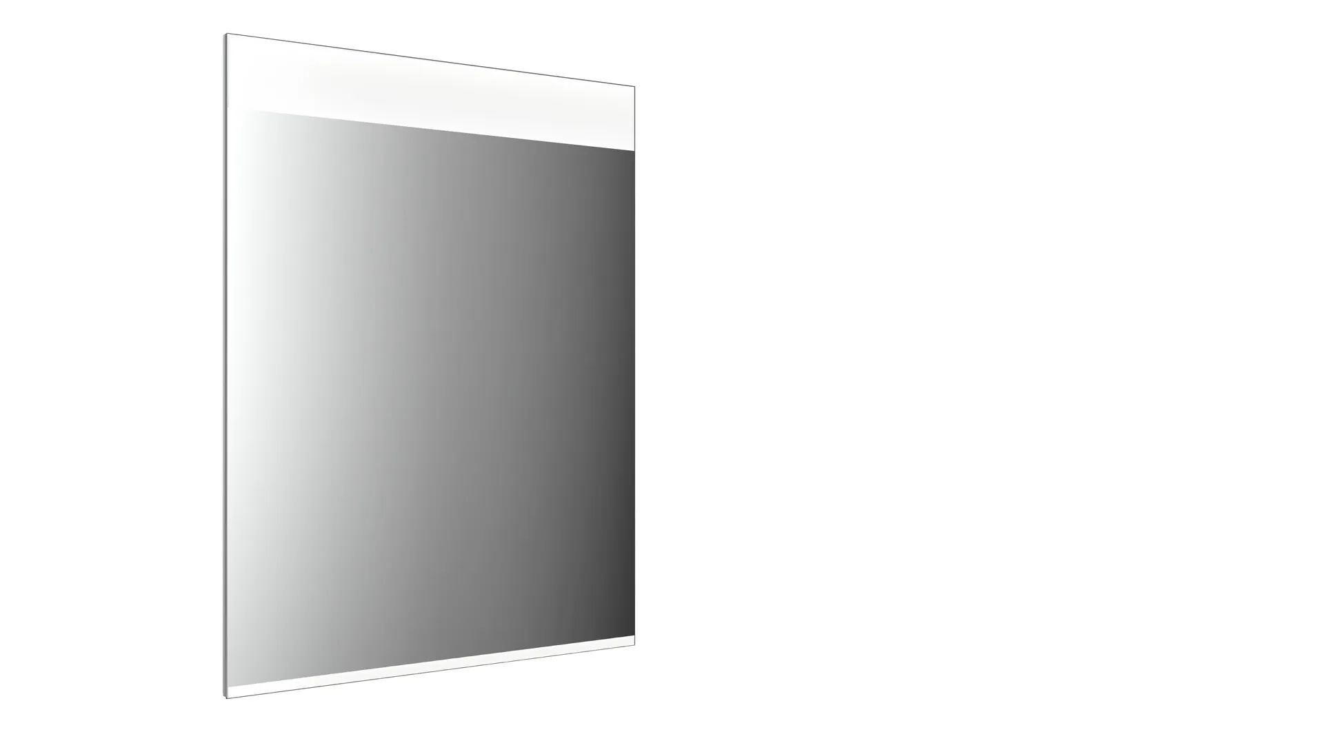 Lichtspiegel MI 250, 600 x 802 mm2700K/6500K, Sensor, m. Heizung u. Unterlicht, IP 20