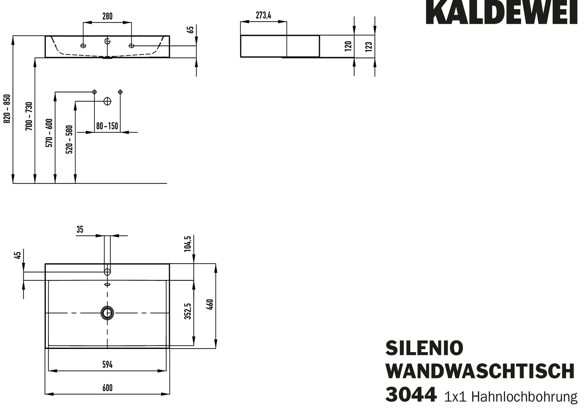 Wandwaschtisch „Silenio“ 600 × 460 mm, ohne Hahnlochbohrung in cool grey 70, mit Perl-Effekt Wandwaschtisch „Silenio“ 600 × 460 mm, ohne Hahnlochbohrung in cool grey 70, mit Perl-Effekt