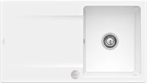 Villeroy & Boch Siluet 50 Flat Spüle 900-1, flächenbündig, TitanCeram, 880 x 490 mm Villeroy & Boch Siluet 50 Flat Spüle 900-1, flächenbündig, TitanCeram, 880 x 490 mm