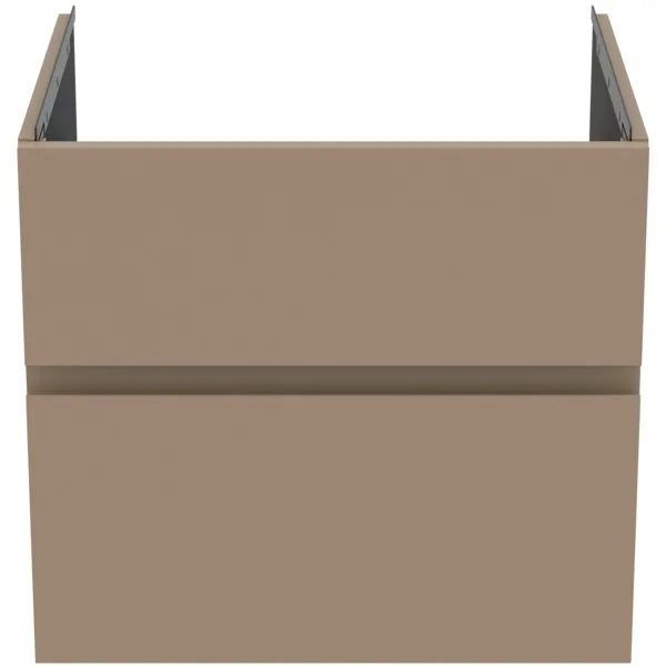 Ideal Standard Möbelwaschtischunterschrank Finesse 600x505x550mm 2 Auszüge Greige matt Ideal Standard Möbelwaschtischunterschrank Finesse 600x505x550mm 2 Auszüge Greige matt