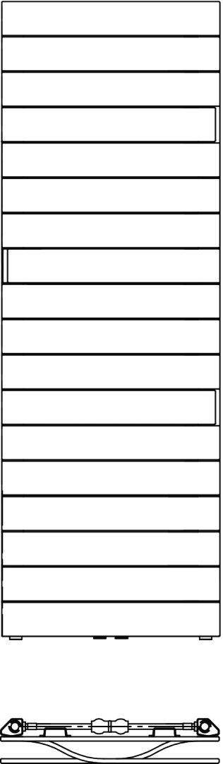 Kermi Design-Heizkörper „Tabeo®“ 60 × 143,7 cm in Weiß (RAL 9016) Kermi Design-Heizkörper „Tabeo®“ 60 × 143,7 cm in Weiß (RAL 9016)