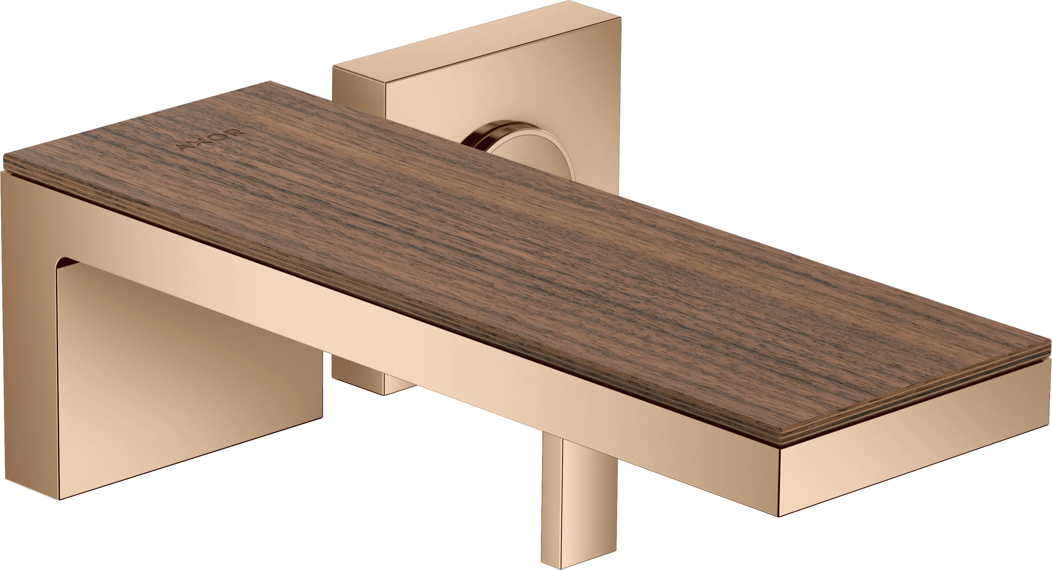 Hansgrohe AXOR MyEdition Platte 245 mm, Amerikanischer Nussbaum, abnehmbar Hansgrohe AXOR MyEdition Platte 245 mm, Amerikanischer Nussbaum, abnehmbar
