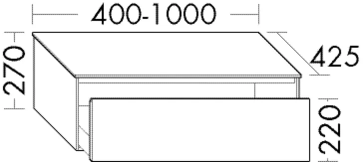 burgbad Sideboard „rc40Solitaire“ 40 × 27 × 42,5 cm in Weiß Solid Matt burgbad Sideboard „rc40Solitaire“ 40 × 27 × 42,5 cm in Weiß Solid Matt