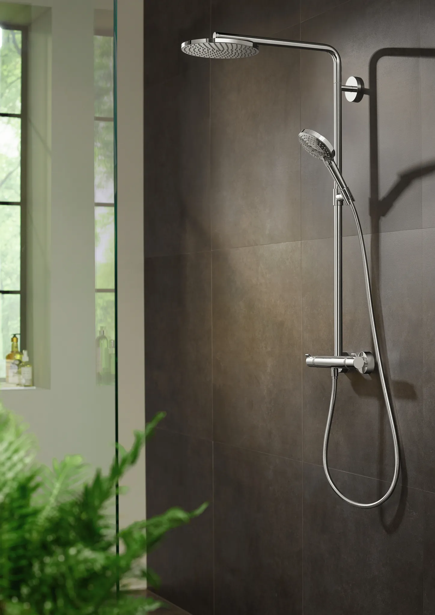 Showerpipe Raindance Select S 240 1jet PowderRain chrom